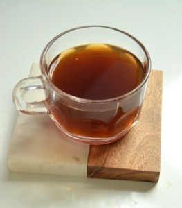 Set of 4 Handmade Modern Design <b>Marble</b> Wood <b>Square</b> Coasters Sustainable Mats Pads for <b>Coffee</b> Tea Wine Wedding Housewarming Gift - Product Image 4