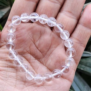 Proveedor indio de pulsera de cuentas de cristal natural para meditación o yoga y protección espiritual disponible a precio de fábrica - Product Image 5