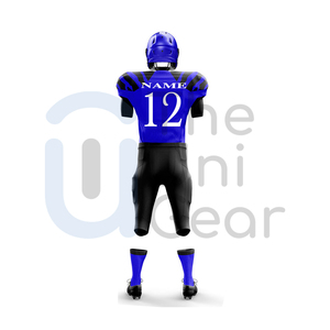Maillot de football américain de conception personnalisée le plus vendu dernière conception uniforme de football américain t-shirt et pantalon de sport Style d'équipe - Product Image 4