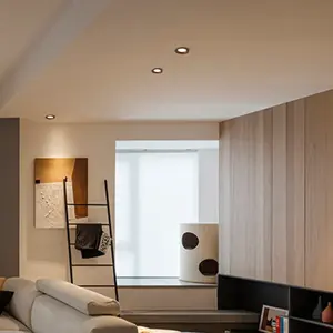 ไฟดาวน์ไลท์ฝังฝ้า MaderaWalnut 220V LED ตัวเรือนอะลูมิเนียม PC แสงวอร์มไวท์ 4000K IP54 สำหรับใช้ในห้องนั่งเล่นที่อยู่อาศัย ได้รับการรับรองมาตรฐาน ETL - Product Image 2