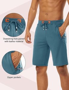 กางเกงขาสั้นลำลองสไตล์ฤดูร้อนสำหรับผู้ชายด้วยผ้าฝ้ายระบายอากาศสำหรับสวมใส่สบายในชีวิตประจำวัน - Product Image 5