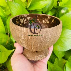 Manufacturer <b>Coconut</b> Shell for Making <b>Candle</b> Holder in Vietnam High Quality <b>Coconut</b> Shell Waterproof <b>Candle</b> Holder - Product Image 2