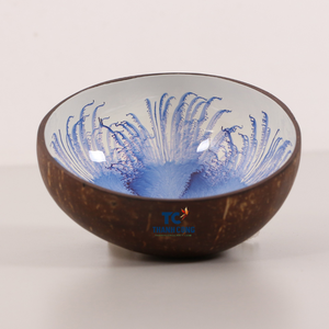 ชามมะพร้าวเคลือบเงาสำหรับตกแต่งบ้านของขวัญงานปาร์ตี้ทำจากเวียดนาม - Product Image 2