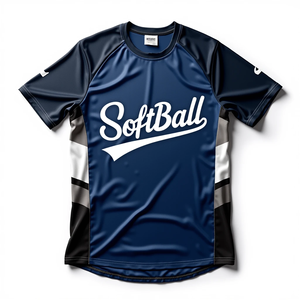 เสื้อกีฬาเข้ารูปสำหรับผู้ชายเสื้อกีฬาแบบปรับแต่งเองได้สำหรับใส่เล่นซอฟต์บอลบาสเก็ตบอลตกปลา Custom100 % ระบายอากาศได้ดีสวมใส่สบาย - Product Image 4