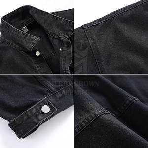 Nouvelle arrivée d'usine veste en jean pour hommes à manches longues veste d'hiver pour hommes personnalisée en gros - Product Image 4