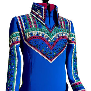 Chaqueta ecuestre de cierre de cremallera elegante y elegante de primera calidad para equitación occidental Suministro ODM transpirable - Product Image 1