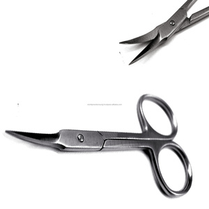 Tijeras para cutículas rectas de acero inoxidable, herramienta portátil para manicura, pedicura y cuidado de uñas, CE para adolescentes - Product Image 4