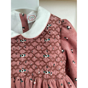 Vestidos de verano para niñas, ropa ahumada para bebé, conjunto de algodón, venta al por mayor - Product Image 1