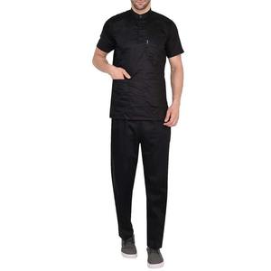 Conjuntos de uniformes de hospital médicos personalizados para hombres, conjuntos de uniformes de hospital de verano tejidos, conjuntos de uniformes médicos al por mayor - Product Image 2