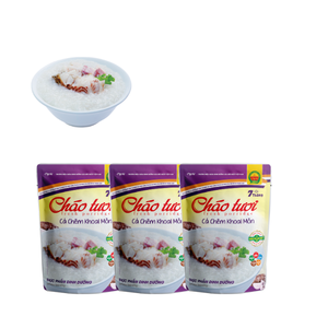240g Cá Chẽm & Khoai Môn Cháo tươi mre bữa ăn sẵn sàng để ăn thức ăn trẻ em thực phẩm bổ dưỡng ISO HACCP fssc từ Việt Nam thực phẩm ăn liền - Product Image 3