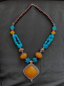 Collar de mujer Vintage más vendido última moda resina Ángel diseño modelo joyería para venta al por mayor - Product Image 6