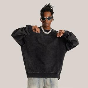 Nuevas Sudaderas con Capucha Unisex de Invierno, Estilo Streetwear, Lavado Ácido, Corte Regular, Alta Calidad, Tejido Grueso, 100% Algodón Felpa - Product Image 1