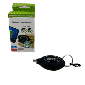 Emergency Portable Power Bank Keychain Small Mini Charger for Mobile Phones for On-the-Go Use Perfect Business Promotional Gifts