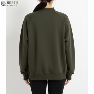 Jersey con capucha de invierno 100% algodón para hombre, Sudaderas con cuello redondo, jersey con logotipo en blanco personalizado, sudadera para hombre transpirable, sudaderas - Product Image 3