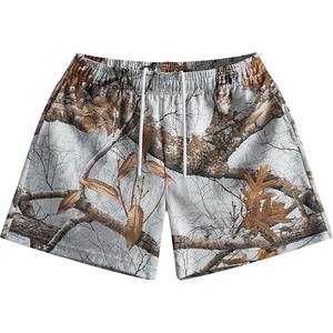 Pantalones cortos deportivos americanos de verano con logotipo personalizado, pantalones cortos transpirables de malla para hombre, pantalones cortos de playa fabricados por Dress Sports - Product Image 1