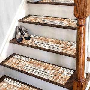 Alfombra Estampada en Tonos Suaves: Minimalista, Bohemia, Moderna, Clásica, Personalizada, Fácil de Limpiar, Alfombra de Entrada - Product Image 5