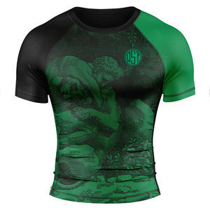 <b>Women's</b> <b>Long</b> Sleeve Rash Guard Swimwear UPF 50 Protection Polyester/Nylon Quick Dry 2025 New Custom Rashguard <b>Shorts</b> for MMA - Product Image 5