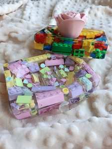 Porte-savon rectangulaire moderne en résine naturelle Accessoires de salle de bain portables de luxe avec finition émaillée pour hôtels - Product Image 5