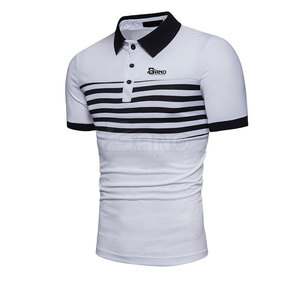 Summer Wear-T-shirt polo à manches courtes pour hommes, T-shirt polo grande taille sur mesure, Meilleur prix de vente en ligne - Product Image 3