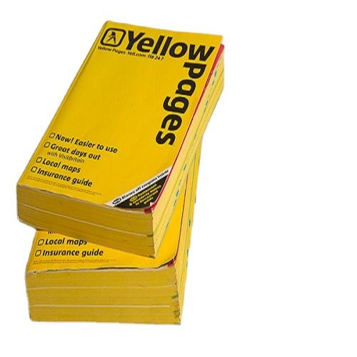 Yellow Pages 411 Directory Yellow Pages Phone Directories Waste