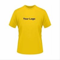 Vente en gros 100% coton T-shirt décontracté à séchage rapide en tissu tricoté à coupe ajustée pour enfants