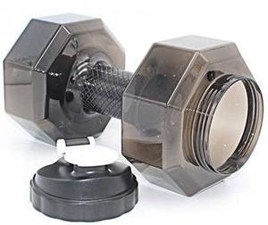 Dumbbell Shape Stainless Steel BPA Free Eco-Friendly Lightweight Fitness Drinking <b>Bottle</b> Gym Workout <b>Sports</b> Water <b>Bottle</b> - Product Image 3