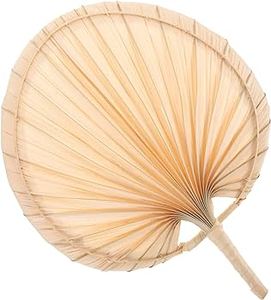 Seagrass fan Vietnam, hecho a mano por artesanos en Vietnam, hecho de 100% algas marinas naturales - Product Image 6