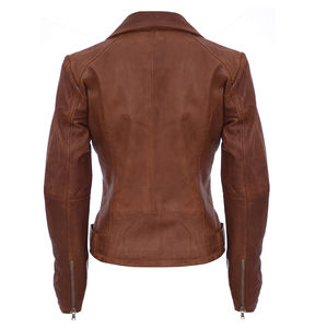 Fabricante de Chaquetas de Cuero para Mujer a la Moda en Pakistán, Chaquetas de Cuero para Mujer de Estilo Clásico, Moderno y Vintage de OVERSEAS SPORTS - Product Image 6