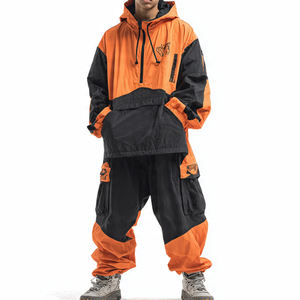 Combinaison coupe-vent de randonnée pour hommes, veste coupe-vent de montagne, survêtement pour hommes, combinaison de camping imperméable pour hommes - Product Image 5