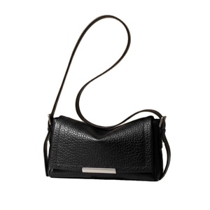 Sac bandoulière en cuir véritable pour femme, pochette légère, sac à main ouvert minimaliste, élégant et de haute qualité pour le quotidien - Product Image 1