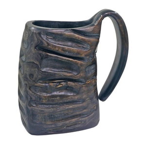 Jarra de Cuerno Vikinga Ecológica y Natural, con Diseños de Animales Grabados a Mano, Estilo Antiguo y Duradero para el Hogar y Hoteles - Product Image 3