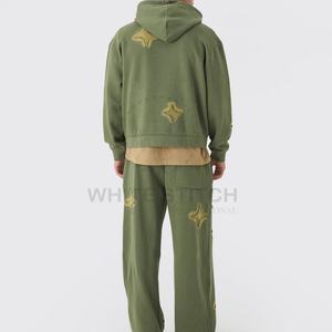 ชุดวอร์มผ้าฟลีซใส่ได้ทั้งชายและหญิงชุดวอร์มผ้าคอตตอนทรงสลิมฟิตสำหรับฤดูหนาว - Product Image 2