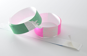 Giá rẻ tổ chức sự kiện lễ hội dây đeo cổ tay Dupont Tyvek giấy Vòng đeo tay neon không thấm nước dùng một lần vé Khuyến Mãi Câu Lạc Bộ nguồn cung cấp bên - Product Image 4