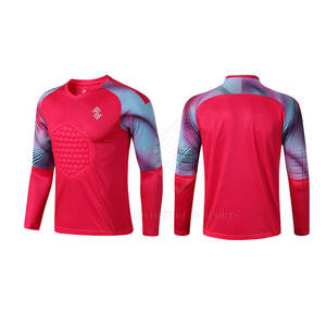 Uniforme de Portero de Fútbol para Hombre, Talla Grande, Media Manga, Secado Rápido, Transpirable, Ligero, 100% Poliéster, Personalizable - Product Image 2