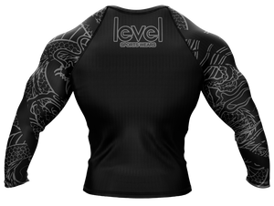 Alta calidad diseño personalizado hombres Rash Guard nueva llegada al por mayor MMA ropa deportiva transpirable Spandex Material - Product Image 2