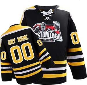 Dernier modèle de maillot d'uniforme de hockey sur glace 5Xl grande taille avec broderie personnalisée par sublimation - Product Image 1