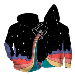 Sudadera con capucha de sublimación de poliéster y algodón para hombre OEM Impresión digital personalizada Logotipo de talla grande sudadera térmica unisex talla 6XL - Product Image 4