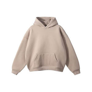 Sweat-shirt à capuche pour homme, décontracté, uni, ample, en polaire, à manches longues, confortable, lavage facile - Product Image 4