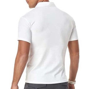 Camisas de media cremallera al por mayor superventas calidad superior nueva llegada ropa de hombre polos de algodón de talla grande último diseño - Product Image 5