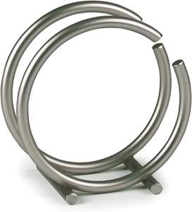 Porte-serviettes en acier inoxydable pour table à manger, cuisine ou café, organisateur de mouchoirs de table élégant et durable - Product Image 5