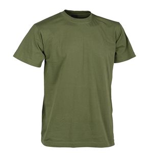 T-shirt unisexe à manches courtes et col en V 2025, haute qualité, 100% coton, bordure contrastée, coupe classique, 180g - Product Image 2