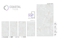 Superficie de porcelana brillante Beige de 600x1200mm de alta calidad, baldosas de cerámica de 9mm de espesor Premium para villas modernas, Blanco nublado