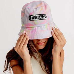 Haute qualité personnalisé imprimé hommes et femmes brodé Patch décontracté voyage quotidien porter des chapeaux seau à vendre en vrac - Product Image 4