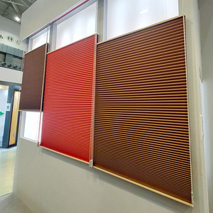 Flame-Retardant Blackout Upper and Lower Bi parting Open Custom Size <b>Window</b> <b>Covering</b> Wholesale Manufacturer - Product Image 1