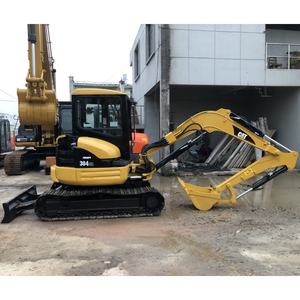 รถขุดมือสอง Caterpillar Cat304CR สภาพดี ขนาดเล็ก 22 ตัน พร้อมมอเตอร์ เครื่องยนต์ เกียร์ ปั๊มไฮดรอลิก สำหรับตรวจสอบผ่านวิดีโอ ขาย - Product Image 1