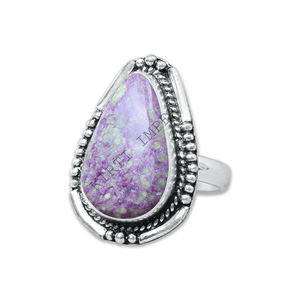 แหวนเงินแท้925สเตอร์ลิงประดับอัญมณีลูกแพร์ทรงลูกแพร์เครื่องประดับสำหรับผู้หญิงดีไซน์ล่าสุด - Product Image 2