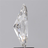 IGI certifié 2.50 CT Antique Moval Cut F Color VS1 Lab Grown Diamond / CVD / HPHT Diamant synthétique R.No. 642443327