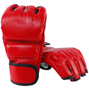 Prix de gros Gants de MMA professionnels Poignées d'extérieur Taille unisexe Cuir de vachette de qualité supérieure - Product Image 6