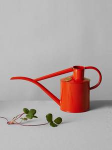 Wholesale Red Metal Watering Can Long Spout Galvanized Iron Water Pot with Large Handle for Indoor Outdoor Gardening - Product Image 3