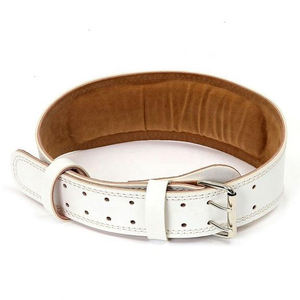 Ceinture de musculation en cuir avec logo personnalisé, réglable, pour la musculation, l'entraînement physique, la musculation - Product Image 5